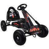  Veliki karting na pedale s podesivim sjedalom i napuhanim kotačima SP0839 Slike
