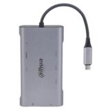 Dahua TC39 docking station i čitač smart kartica 9u1, usb-c 3.1 na 1xHDMI, 1xVGA, 3xUSB3.0, 1xLAN (RJ45), 1xSD, 1xTF, 1xPD | ePonuda.com