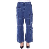 MM6 MAISON MARGIELA Lahkotne hlače & Harem hlače M60793-MM04S Modra Cene