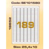  Etikete Utility 25,4 x 10 mm | shoptok.hr