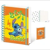 Stitch A5 Wiro beležka Pyramid