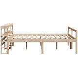  Krevet za starije s uzglavljem 120x200 cm od borovine | shoptok.hr