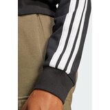Adidas Športna jopa na zadrgo 'Essentials' črna / bela | Shoptok.si
