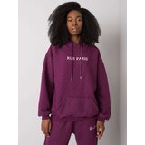RUE PARIS Sweatshirt-RV-BL-7452.16-dark purple | Shoptok.si