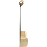  Zidno ogledalo od masivne borovine 35 cm | shoptok.hr