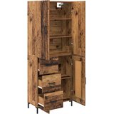  Highboard Staro drvo 69,5 x 34 x 180 cm Konstruirano drvo | shoptok.hr