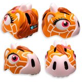 Crazy Safety® CrazySafety 3D dječja kaciga Giraffe Brown - s LED svjetlom | shoptok.hr