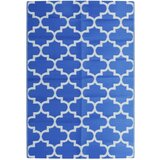 Furnova Zunanja preproga ARAKIL modra 140x200 cm PP, (21930728) | Shoptok.si