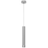  LED luster na sajli TUBA 1xGU10/4,8W/230V siva/mat hrom | Eponuda.com