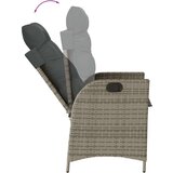  7-dijelni vrtni blagovaonski set sivi od poliratana | shoptok.hr