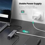 Ugreen razdelilnik USB 3.0 hub + 3x USB 3.0 + 1x RJ45 + 1x Mikro USB | Shoptok.si