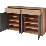 XORA omara za čevlje barve grafita, hrast artisan | Shoptok.si