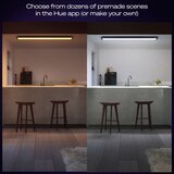 Philips prigušiva LED plafonsko svetlo Hue AURELLE LED/39W/230V 120x30 cm crna | Eponuda.com