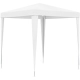 vidaXL Vrtni šotor 2x2 m bel, (20609895) | Shoptok.si