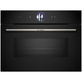 Bosch CMG7761B1 Serija 8 Vgradna pecica kompaktna z mikrovalovi 60 x 45 cm | Shoptok.si