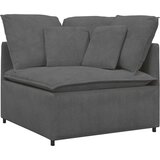  Modularna sofa Kutni modul s jastucima tamno siva 100 cm | Eponuda.ba