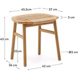 Kave Home Stolac u prirodnoj boji Enit – | shoptok.hr