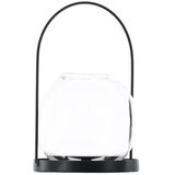 Venture Home svjetiljka za svijeću (lantern) Flora ⌀22 cm, crna | shoptok.hr