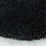 XXXL Preproga Fluffy, Ø 200cm, Antracit | Shoptok.si