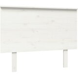 Maison Chic posteljno vzglavje - vzglavna omarica - nočna omarica belo 104x6x82,5 cm trdna borovina, (21705871) Cene