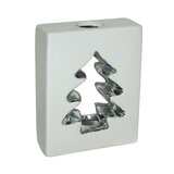 Eurom Denis DENIS Keramički svećnjak Jelka 15,2x11x8x4,7 cm beli Cene