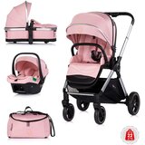 Chipolino dječja kolica Euphoria 3u1 Powder Pink | shoptok.hr