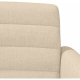  Ljubavni kauč s gumbima Krem 116 x 67 x 80 cm Tkanina | Eponuda.com