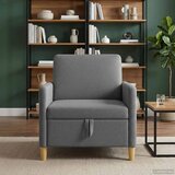SOFA s pohranom Tamnosiva 72 x 78 x 87 cm Poliester | shoptok.hr