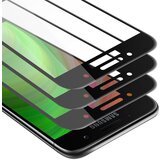 Cadorabo 3x Celozaslonska zaščitna folija, združljiva z Samsung Galaxy A3 2017 - Zaščitna folija v transparentno s čarno - 3-pack Kaljeno steklo za zaščito zaslona s trdoto 9H in 3D dotikom, (20547940) Cene
