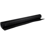 Balkonski zaslon crni 1000 x 100 cm od poliratana | Eponuda.com