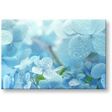  Slike na platnu plavo cveće152-11 (moderne slike na platnu) | ePonuda.com