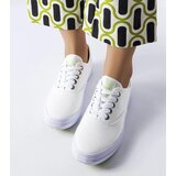 Big Star White Fabric Sneakers | Shoptok.si