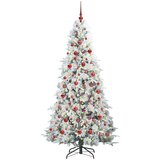  Umjetno božićno drvce s nogom s stalakom Zelena 180 cm PE i PVC | shoptok.hr