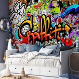  Foto tapeta - Colorful Graffiti 350x256 Premium | shoptok.hr