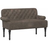  Ljubavni kauč s gumbima Tamnosiva 120 x 65 x 78 cm | Eponuda.com