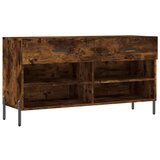 Maison Chic Klop za čevlje - Sedež za čevlje dimljen hrast 102x35x55 cm inženirski les, (21777898) | Shoptok.si