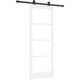 vidaXL Klizna Vrata s Setom Opreme "ORKDAL" Bijela 78x202 cm | shoptok.hr
