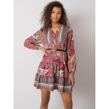Italy Moda Dress-DHJ-SK-15053.61-burgundy | Shoptok.si