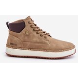Big Star Lace-up men's ankle boots Big Star Hi-Poly System brown | shoptok.hr
