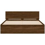  Okvir kreveta s uzglavljem boja hrasta 150x200 cm | shoptok.hr