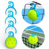 INF Sponke za pickleball žoge 4-pack — plastični nosilec za ograjo, modro, (5000323992) | Shoptok.si