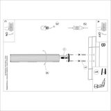  Stropna svetilka KARBON 60 olivno zelena, (21626917) | Shoptok.si