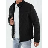 DStreet Men's Black Quilted Jacket