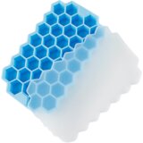 INF Silikonski pladenj za ledene kocke s pokrovom, 2 paketa Blue, (21265728) Cene