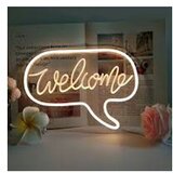 Neon LED svjetiljka "Welcome" FM-3D061 | shoptok.hr