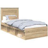  Krevetna konstrukcija Sonoma 100 x 200 cm Čvrsto borovo drvo | shoptok.hr