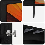  Kreveta BONN Crni hrast 69 x 33 x 76 cm Konstruirano drvo | shoptok.hr