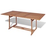  Vrtni stol 180 x 90 x 75 cm masivna tikovina | shoptok.hr