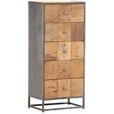  Ladičar od masivnog obnovljenog drva 45 x 30 x 100 cm | shoptok.hr