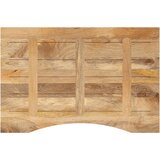  Ploča za radni stol zaobljena 90x50x2,5 cm od drva manga | shoptok.hr